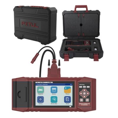 FXTUL M6 Motorcycle Diagnostic Tool For Harley BMW Supports 70+ Motor Brands, Full System Coverage, Real-time Recording, Printable Reports