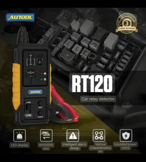 AUTOOL RT120Automotive relay tester DC12V