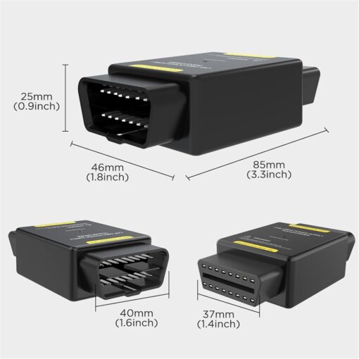 OBD2 Power Supply Transformer 24V to 12V OBD Power Supply Converter OBD2 Voltage Converter - Image 5