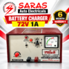 72V 1A Battery Charger – Copper Coil Transformer, Full Wave Rectifier