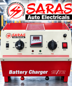 72V 10A Battery Charger – Heavy Duty Copper Coil Transformer