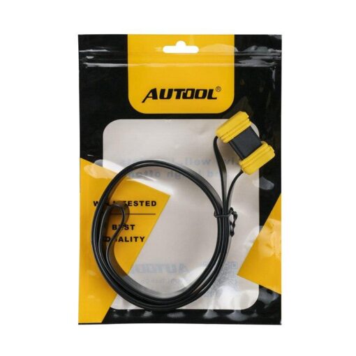 AUTOOL 100cm Cars OBD2 Connector Extension Cable Flat Wire 16Pin Male to Female Extension Flat Cord Adapter OBD2 Extend Cable - Image 2