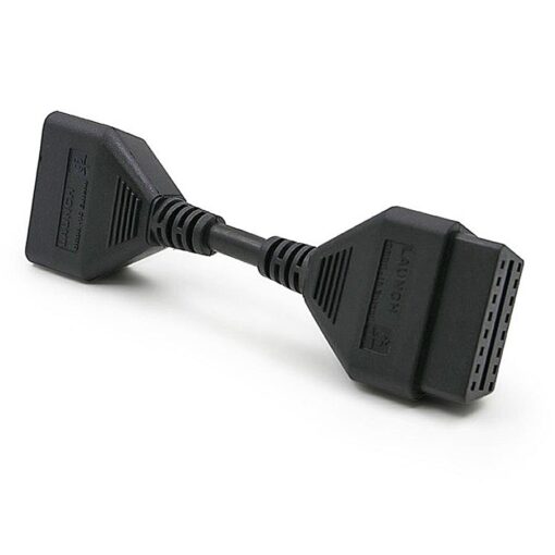AUTOOL Car OBD 2 II Extension Cable Connector Auto OBD 16pin Adapter Extend Wire OBD2 Connect Cord For Launch X431 Airbag 14CM - Image 6