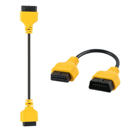 AUTOOL OBD 2 Diagnostic Adapter Cable Car OBD2 II ELM327 Extend Connector Scanner 16Pin Male to Female Extension Wire 30cm