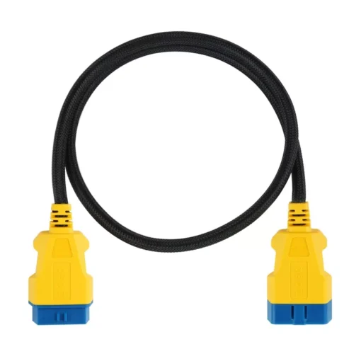 AUTOOL 100CM Car OBDII Extension Cable 16 Pin Male To Female OBD2 Connector 16Pin Diagnostic Tool ELM327 OBD2 Extended Adapter - Image 2