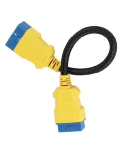 AUTOOL 60cm car 16 pin obdii enhanced extension male to female cable for launch easydiag/thinkdiag/thinkdriver/elm327 obd2 cable