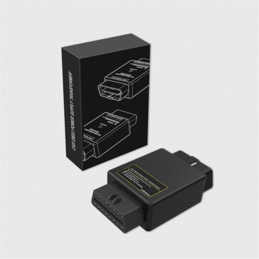 OBD2 Power Supply Transformer 24V to 12V OBD Power Supply Converter OBD2 Voltage Converter - Image 6