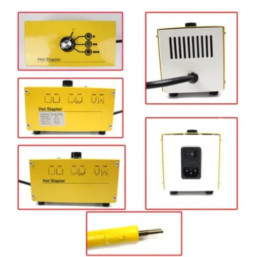 Autool 220V Hot Stud Automotive Cars Poly Machine Kit Stapler Parts 700pcs welding wire Plastic Welding Welders for sale - Image 4