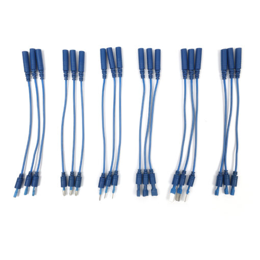 AUTOOL 92PCS Automotive Circuit Test Leads Kit, Multimeter Test Leads Kit with Carrying Case, Electrical Testers Wire Connectors Adapter Cables with Alligator Clips - Image 3