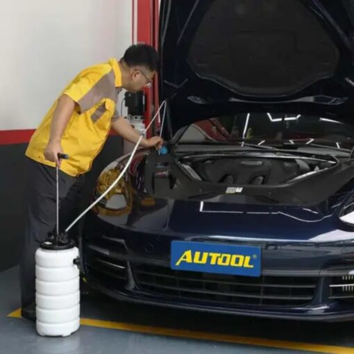 Universal Autool 15L Big Tank Manual Pump Engine Oil Suction Drainer Extractor Bleeder - Image 6