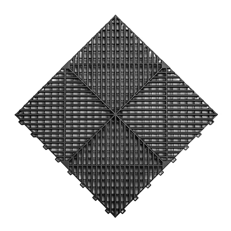 PCC Car Wash Floor Mat Tile, 40x40cm (1.72 sq. ft), Thickness 18mm - Image 9
