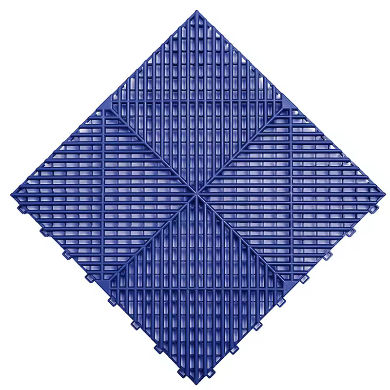 PCC Car Wash Floor Mat Tile, 40x40cm (1.72 sq. ft), Thickness 18mm - Image 6