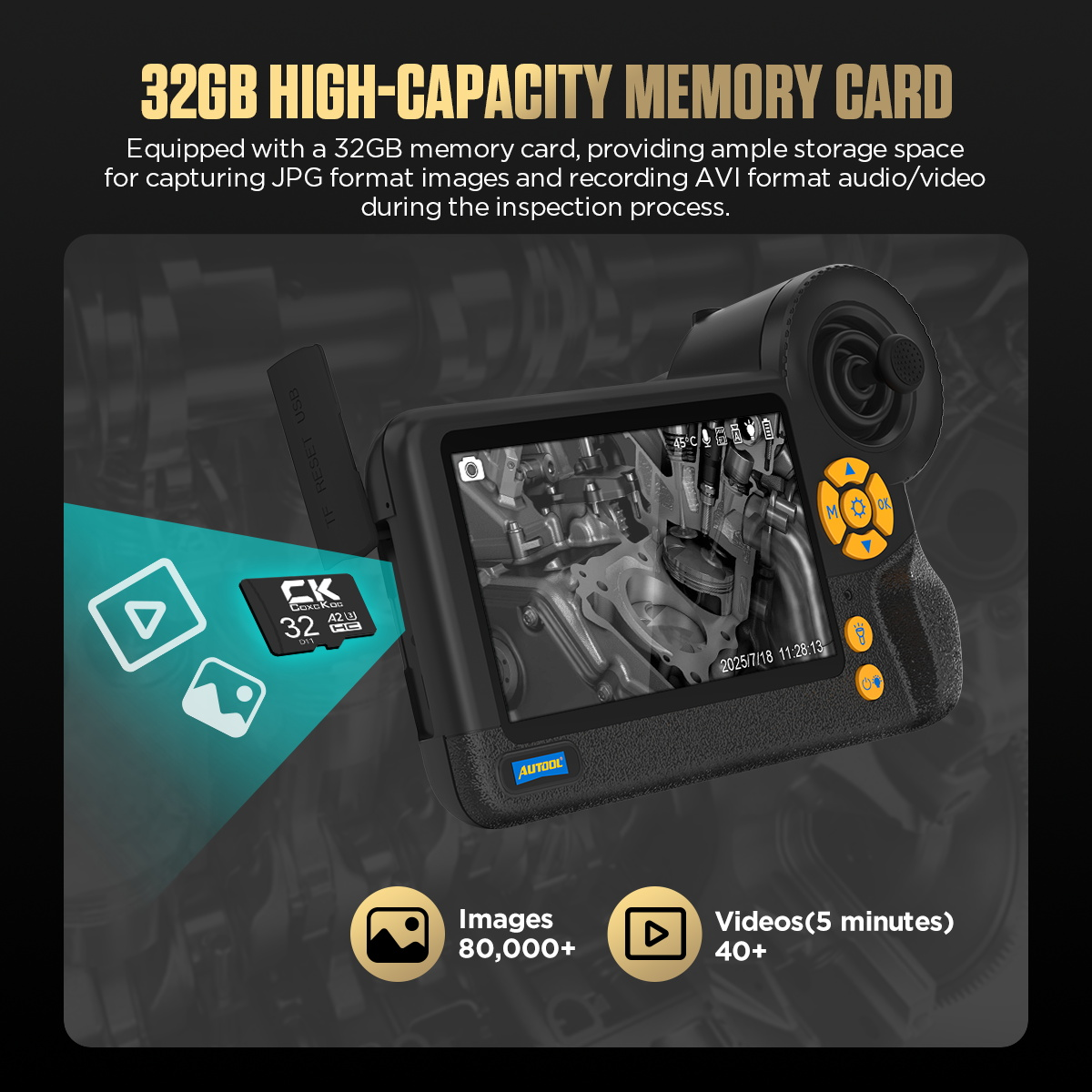 AUTOOL SVB408 Car Diagnostic Camera
